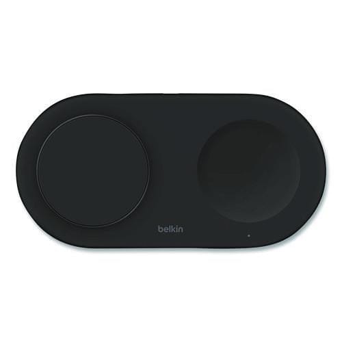 BELKIN BELKIN BOOST CHARGE Pro 2-in-1 Magnetic Wireless Charging Pad with Qi2, USB-C, 15 W, Black - WIZ021TTBK