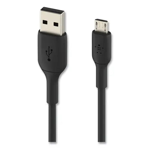 BELKIN BELKIN BOOST CHARGE USB-A to Micro USB ChargeSync Cable, 3.3 ft, Black - CAB005BT1MBK