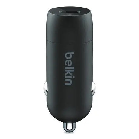BELKIN BELKIN BOOST CHARGE USB-PD Car Charger + Lightning to USB-C Cable, 20 W, USB-C, Black - CCA003BT04BK