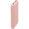BELKIN Belkin BOOST&uarr;CHARGE Power Bank 20K - For Smartphone, iPad Air, iPad mini, iPhone 13, iPhone 13 Pro, iPhone 13 Pro Max, iPhone 13 mini, iPhone 12, iPhone 12 Pro, iPhone 12 Pro Max, iPhone 12 mini, ... - 20000 mAh - 3 x - Rose Gold