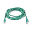 BELKIN Belkin Cat. 5e Patch Cable - RJ-45 Male - RJ-45 Male - 25ft - A3L791B25-GRN-S