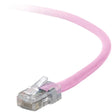 BELKIN Belkin Cat. 5E UTP Patch Cable - RJ-45 Male - RJ-45 Male - 10ft - Pink - A3L791-10-PNK-S