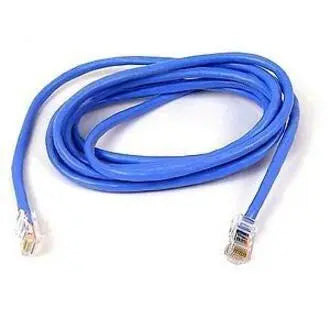 BELKIN Belkin Cat. 5E UTP Patch Cable - RJ-45 Male - RJ-45 Male - 25ft - Blue - A3L791-25-BLU