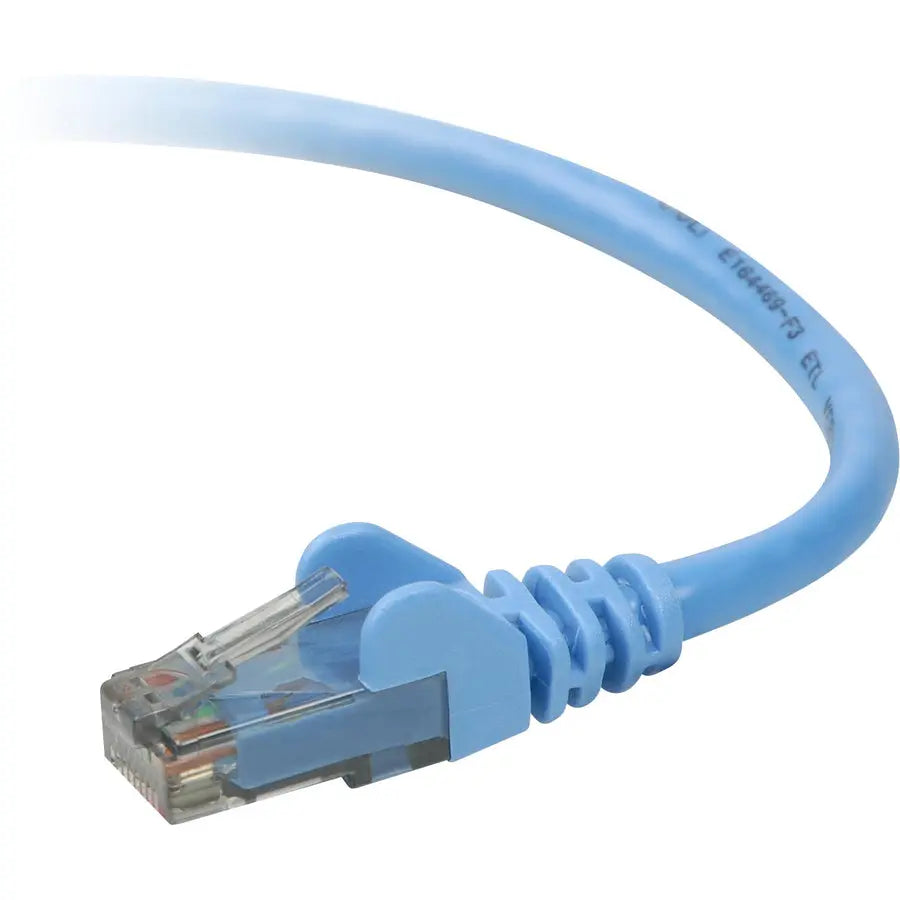 BELKIN Belkin Cat. 6 Component Certified Patch Cable - RJ-45 Male - RJ-45 Male - 3ft - Blue - A3L9006-03-BLUS