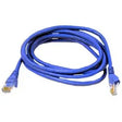 BELKIN Belkin Cat.6 UTP Patch Cable - 7 ft Category 6 Network Cable - First End: 1 x RJ-45 Network - Male - Second End: 1 x RJ-45 Network - Male - Patch Cable - Gold Plated Contact - Blue - A3L980-07-BLU
