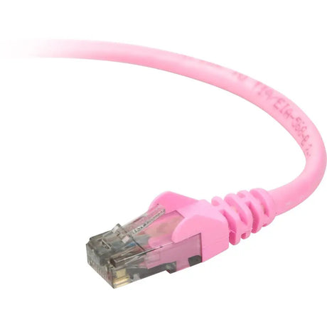 BELKIN Belkin Cat. 6 UTP Patch Cable - RJ-45 Male - RJ-45 Male - 14ft - Pink - A3L980-14-PNK-S