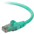 BELKIN Belkin Cat. 6 UTP Patch Cable - RJ-45 Male - RJ-45 Male - 1ft - Green - A3L980-01-GRN-S