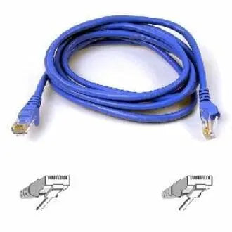 BELKIN Belkin Cat. 6 UTP Patch Cable - RJ-45 Male - RJ-45 Male - 35ft - Blue - A3L980-35-BLU-S