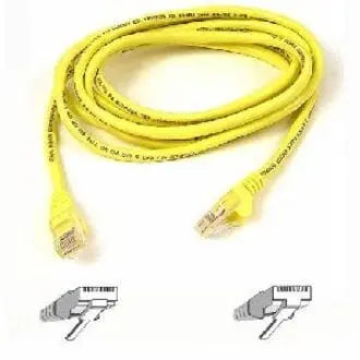 BELKIN Belkin Cat. 6 UTP Patch Cable - RJ-45 Male - RJ-45 Male - 40ft - Yellow - A3L980-40-YLW-S