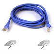 BELKIN Belkin Cat. 6 UTP Patch Cable - RJ-45 Male - RJ-45 Male - 6ft - Blue - A3L980-06-BLU-S