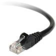 BELKIN Belkin Cat5e Network Cable - 3 ft Category 5e Network Cable - First End: 1 x RJ-45 Network - Male - Second End: 1 x RJ-45 Network - Male - Black - 1 Each - A3L791-03-BLK-S