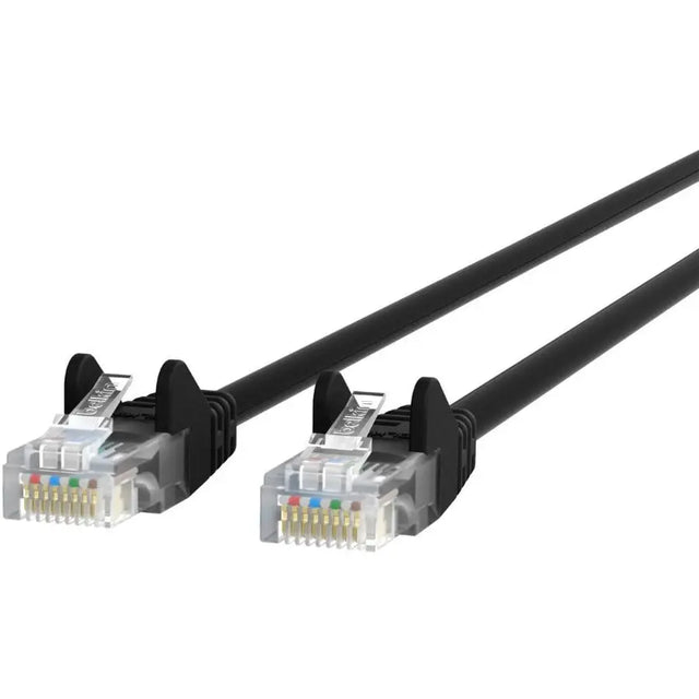 BELKIN Belkin Cat5e Network Cable - RJ-45 Male Network - RJ-45 Male Network - 30ft - Black