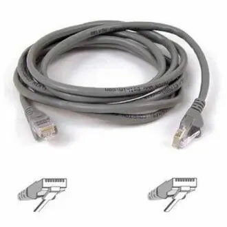 BELKIN Belkin Cat5e Patch Cable - RJ-45 - 6ft - Gray - A3L791-06-S
