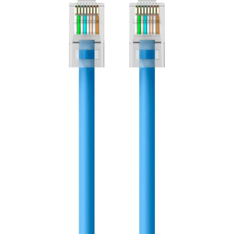 BELKIN Belkin Cat5e Patch Cable - RJ-45 Male Network - RJ-45 Male Network - 100ft - Blue - A3L791-100-BLU