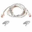BELKIN Belkin Cat5e Patch Cable - RJ-45 Male Network - RJ-45 Male Network - 15ft - White - A3L791-15-WHT-S