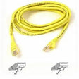 BELKIN Belkin Cat5e Patch Cable - RJ-45 Male Network - RJ-45 Male Network - 2ft - Yellow - A3L791-02-YLW