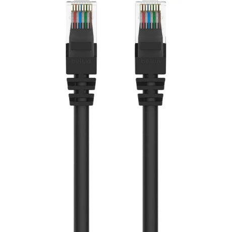 BELKIN Belkin Cat5e Patch Cable - RJ-45 Male Network - RJ-45 Male Network - 4ft - Black
