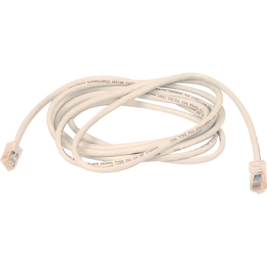 BELKIN Belkin Cat5e Patch Cable - RJ-45 Male Network - RJ-45 Male Network - 50ft - White - A3L791-50-WHT