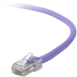 BELKIN Belkin Cat5e Patch Cable - RJ-45 Male - RJ-45 Male - 10ft - Purple - A3L791-10-PUR-S