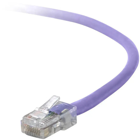 BELKIN Belkin Cat5e Patch Cable - RJ-45 Male - RJ-45 Male - 15ft - Purple - A3L791-15-PUR-S