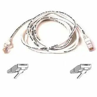 BELKIN Belkin Cat5e Patch Cable - RJ-45 Male - RJ-45 Male - 20ft - White - A3L791-20-WHT