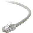 BELKIN Belkin CAT5e Patch Cable - RJ-45 Male - RJ-45 Male - 25ft - Gray - A3L791B25