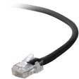BELKIN Belkin Cat5e Patch Cable - RJ-45 Male - RJ-45 Male - 2ft - Black - A3L791-02-BLK-S