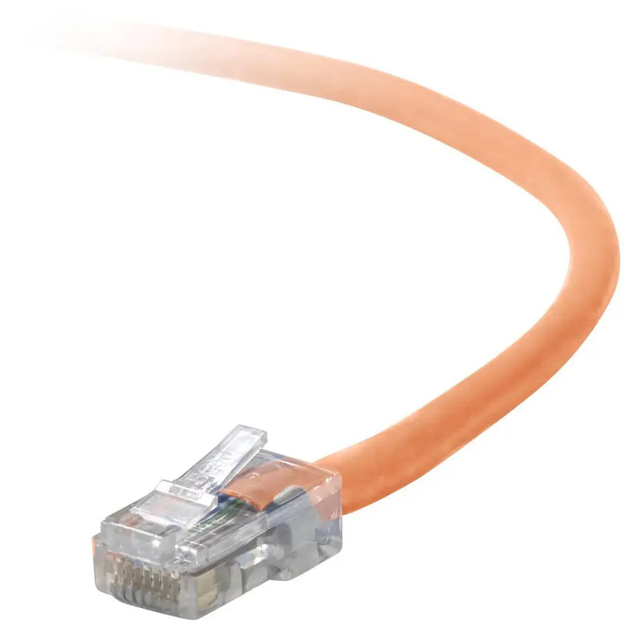 BELKIN Belkin Cat5e Patch Cable - RJ-45 Male - RJ-45 Male - 3ft - Orange - A3L791-03-ORG