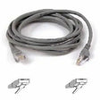 BELKIN Belkin Cat5e Patch Cable - RJ-45 Male - RJ-45 Male - 8ft - Gray - A3L791-08