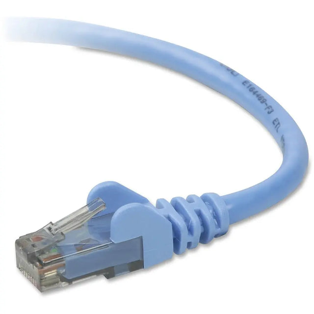 BELKIN Belkin Cat6 Patch Cable - RJ-45 Male Network - RJ-45 Male Network - 10ft - Blue - A3L980-10-BLU-S