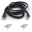 BELKIN Belkin Cat6 Patch Cable - RJ-45 Male Network - RJ-45 Male Network - 20ft - Black - A3L980-20-BLK-S