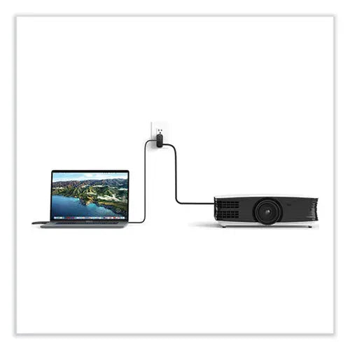BELKIN BELKIN Connect 46.5W Multi-Port Power Hub for USB-C Laptop or Nintendo Switch, 3 Ports, Black - AVC010TTBK