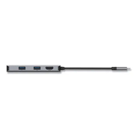BELKIN BELKIN Connect 5-in-1 Multiport Adapter Hub, Gray - PVC002BTSGY
