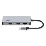 BELKIN BELKIN Connect 5-in-1 Multiport Adapter Hub, Gray - PVC002BTSGY