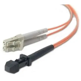 BELKIN Belkin Fiber Optic Duplex Patch Cable - LC Male - MT-RJ Male - 9.84ft - Orange - F2F202L9-03M