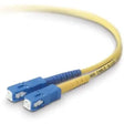BELKIN Belkin Fiber Optic Duplex Patch Cable - SC Male - SC Male - 32.81ft - Yellow - F2F80277-10M