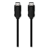 BELKIN BELKIN HDMI to HDMI Audio/Video Cable, 6 ft, Black - F8V3311B06