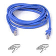 BELKIN Belkin Patch Cord - RJ-45 Male - RJ-45 Male - 75ft - Blue - A3L791-75-BLU-S