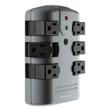 BELKIN BELKIN Pivot Plug Surge Protector, 6 AC Outlets, 1,080 J, Gray - BP106000