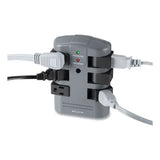 BELKIN BELKIN Pivot Plug Surge Protector, 6 AC Outlets, 1,080 J, Gray - BP106000
