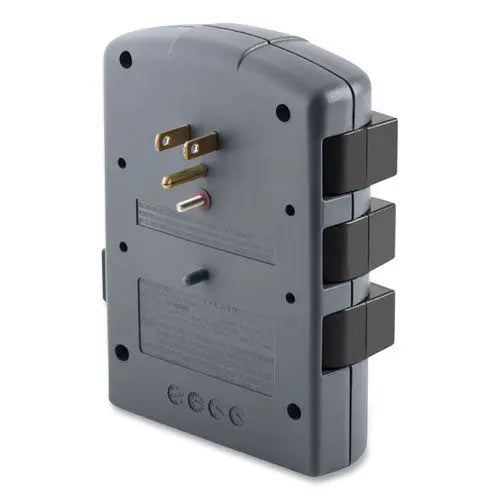 BELKIN BELKIN Pivot Plug Surge Protector, 6 AC Outlets, 1,080 J, Gray - BP106000
