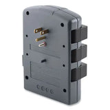 BELKIN BELKIN Pivot Plug Surge Protector, 6 AC Outlets, 1,080 J, Gray - BP106000