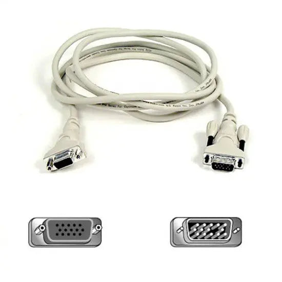 BELKIN Belkin Pro Series VGA Monitor Extension Cable - HD-15 Male - HD-15 Female Monitor - 25ft - F2N025-25