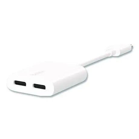 BELKIN BELKIN RockStar USB-C Audio + Charge Adapter, White - F7U081BTWH