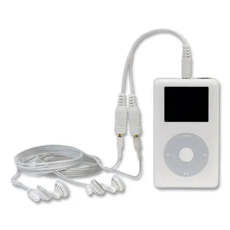 BELKIN BELKIN Speaker and Headphone Splitter, White - F8V234