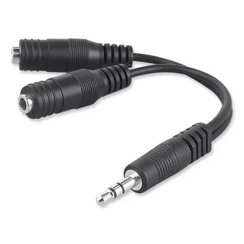 BELKIN BELKIN Speaker and Headphone Splitter, White - F8V234