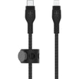 Belkin USB-C Cable with Lightning Connector - 6.56 ft Lightning/USB Data Transfer Cable for iPhone, iPad, iPod, iPad Pro, iPad Air - First End: 1 x USB Type C - Male - Second End: 1 x Lightning - Male...  - CAA011BT2MBK BELKIN
