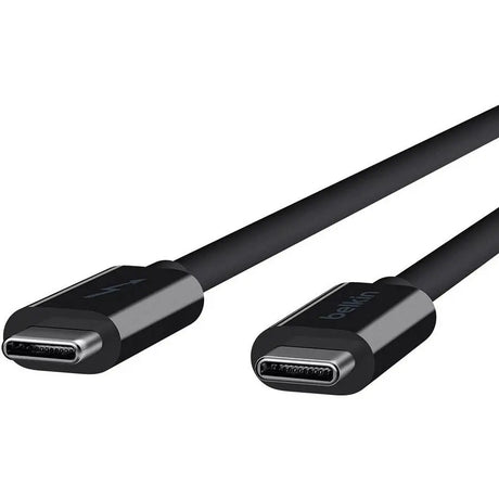 BELKIN Belkin USB Data Transfer Cable - 3.28 ft USB Data Transfer Cable for Notebook - First End: 1 x USB 3.1 Type C - Male - Second End: 1 x USB 3.1 Type C - Male - 20 Gbit/s - Black - B2B147-1M-BLK