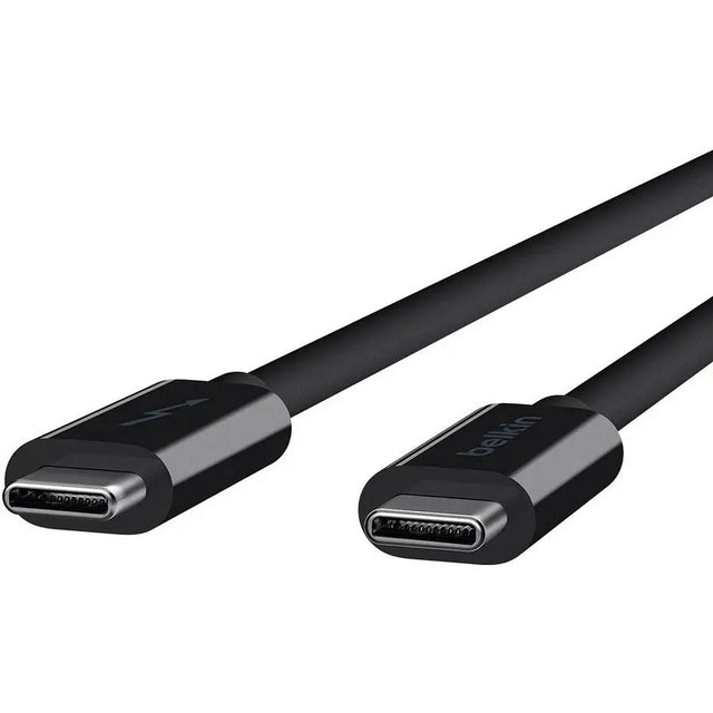 BELKIN Belkin USB Data Transfer Cable - 3.28 ft USB Data Transfer Cable for Notebook - First End: 1 x USB 3.1 Type C - Male - Second End: 1 x USB 3.1 Type C - Male - 20 Gbit/s - Black - B2B147-1M-BLK