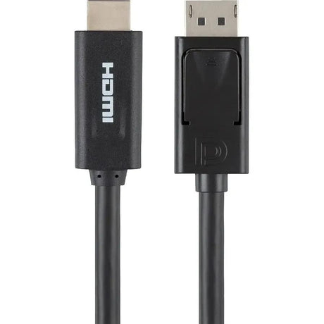 BELKIN Belkin Video Cable Adapter - DisplayPort Male Digital Audio/Video, HDMI Male Digital Audio/Video - 6ft - F2CD001B06-E